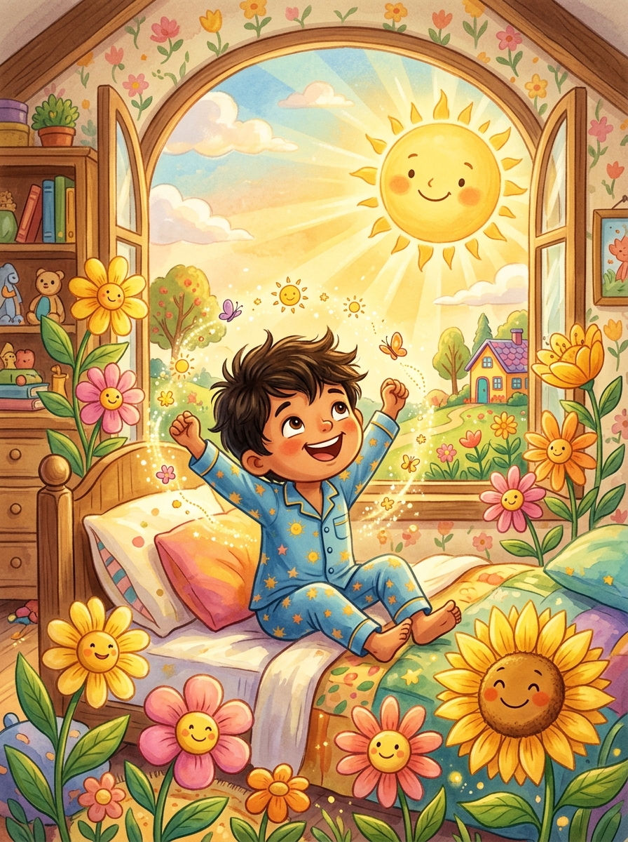 Suraj’s Morning Flower Smile