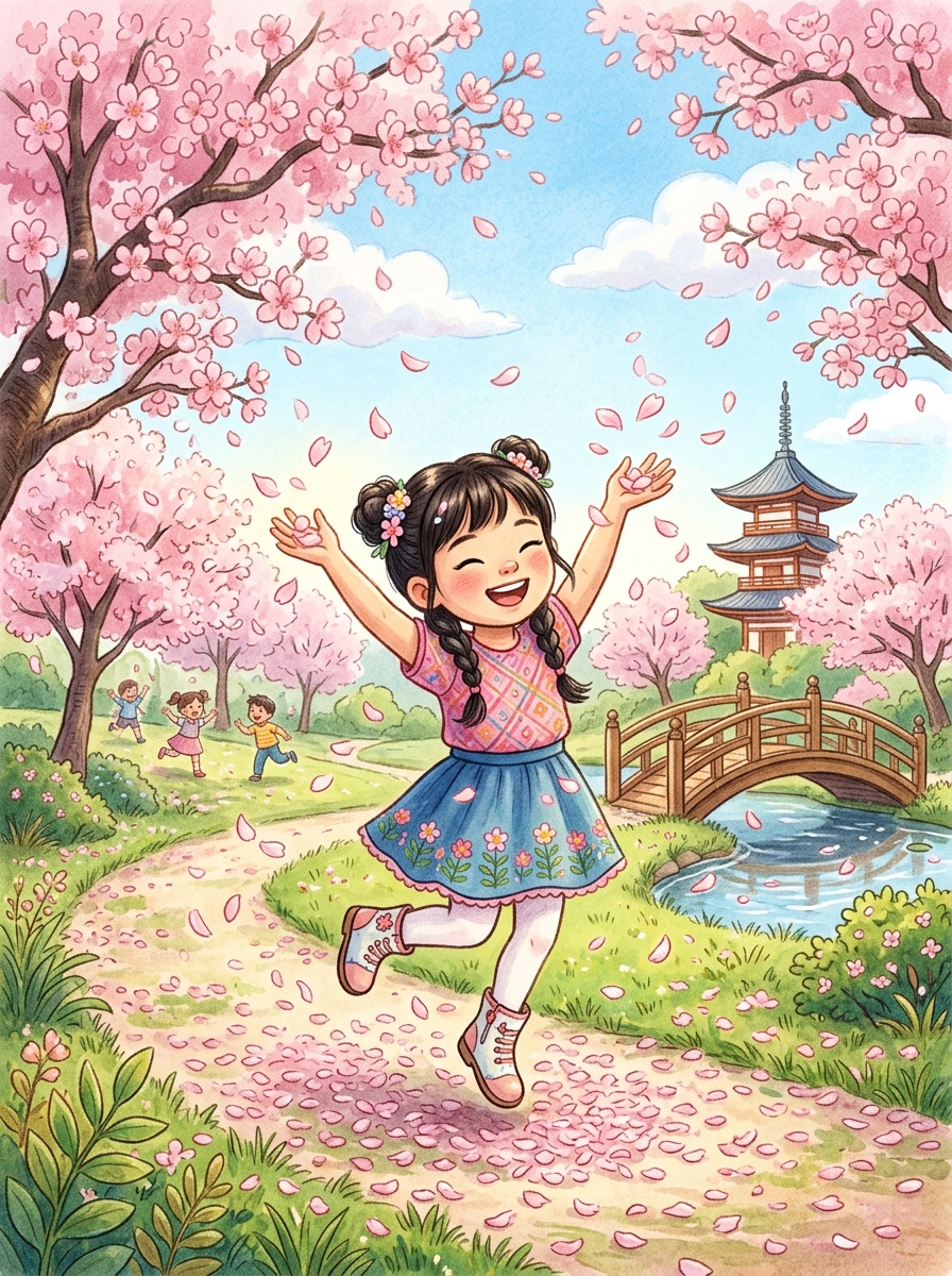 Sakura’s Cherry Blossom Snow
