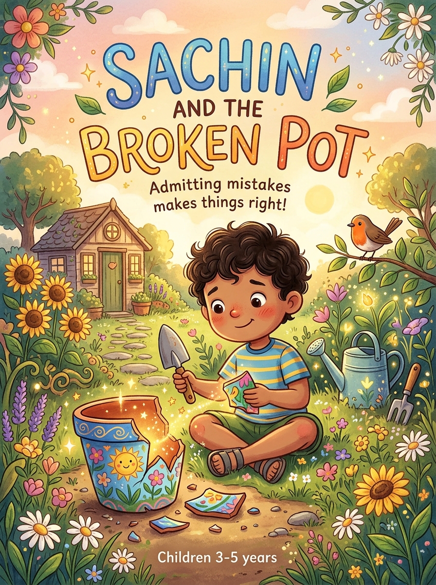 Sachin and the Broken Pot