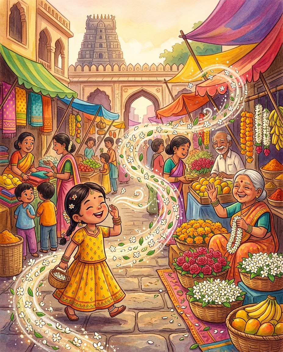 Kaveri’s Jasmine Flower Garland