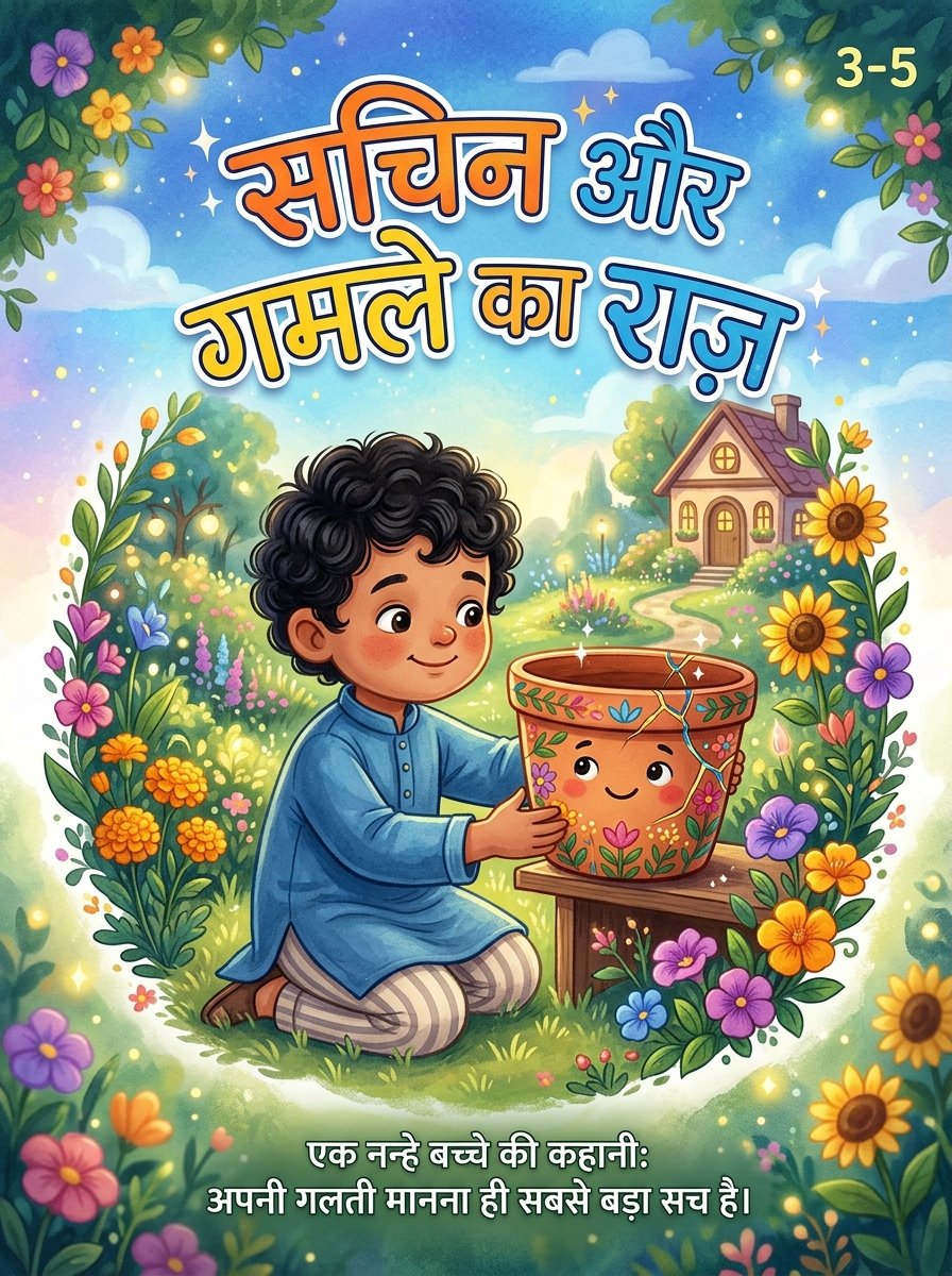 सचिन और गमले का राज़