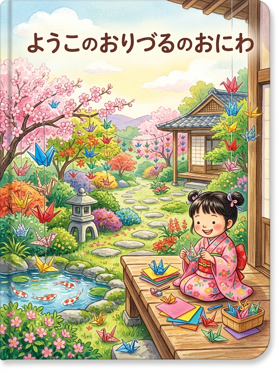 ようこのおりづるのおにわ