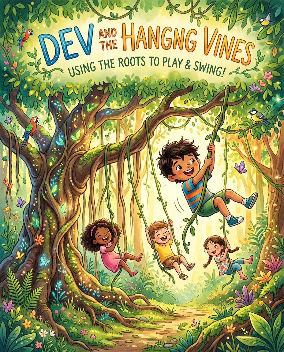 Dev and the Hanging Vines