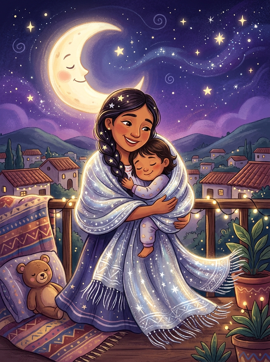 Mama Luna’s Silver Rebozo