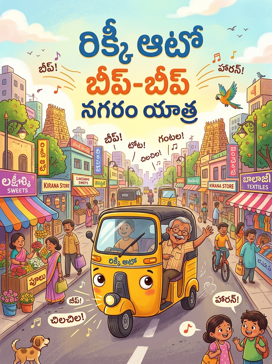 రిక్కీ ఆటో బీప్-బీప్ నగరం యాత్ర