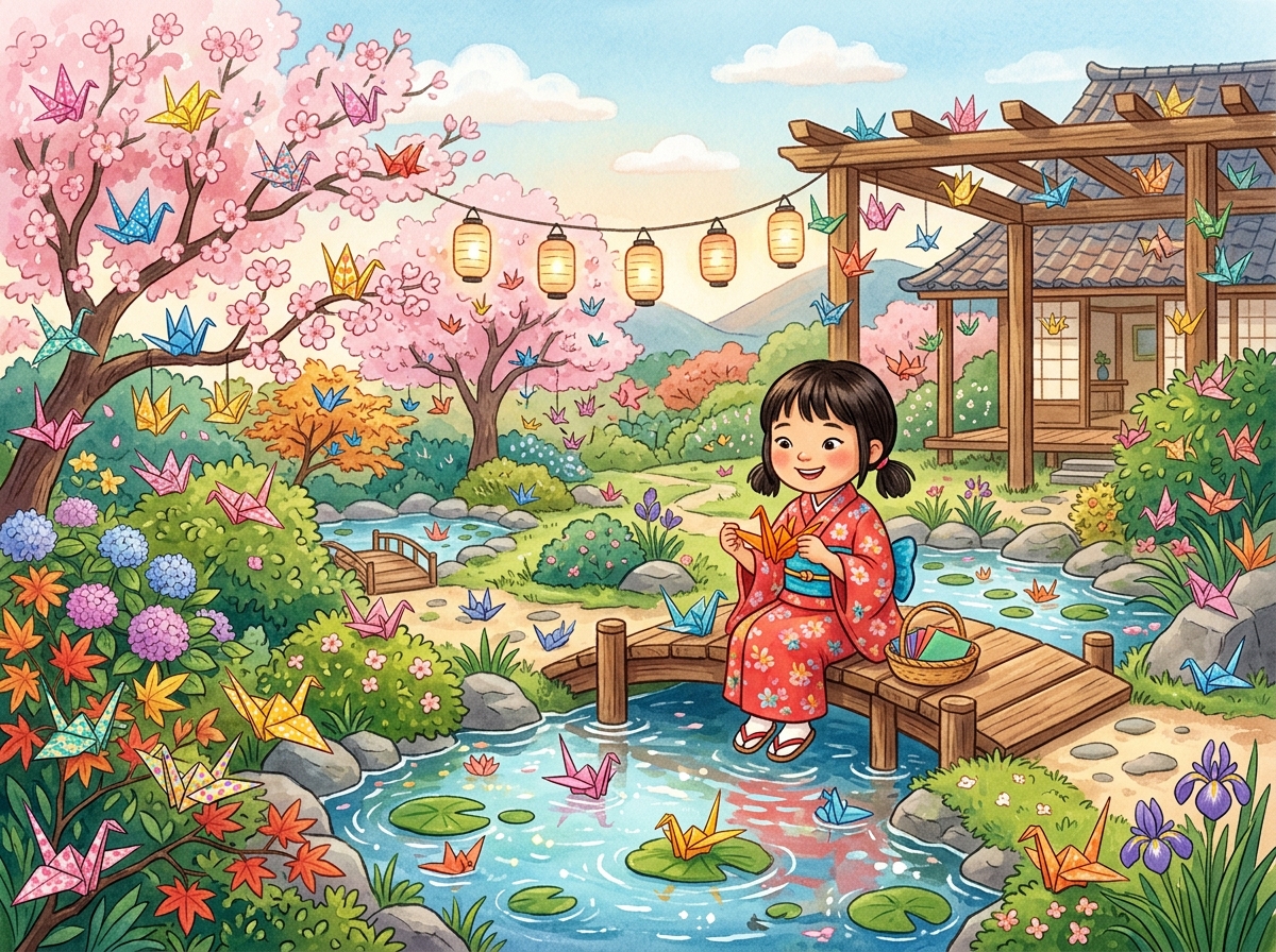 Yoko’s Paper Crane Garden