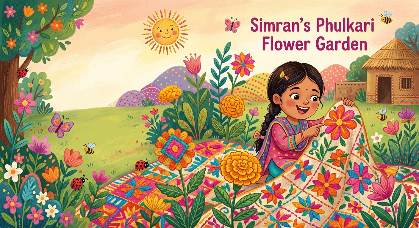 Simran’s Phulkari Flower Garden