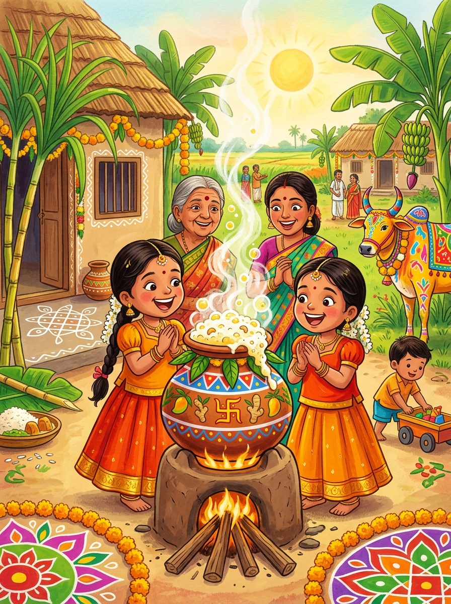 Meenakshi’s Sweet Pongal Pot
