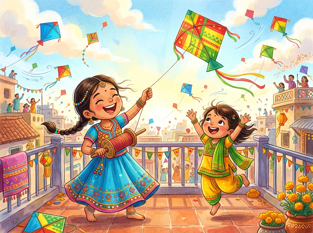 નવ્યા અને ઉત્તરાયણનો પવન