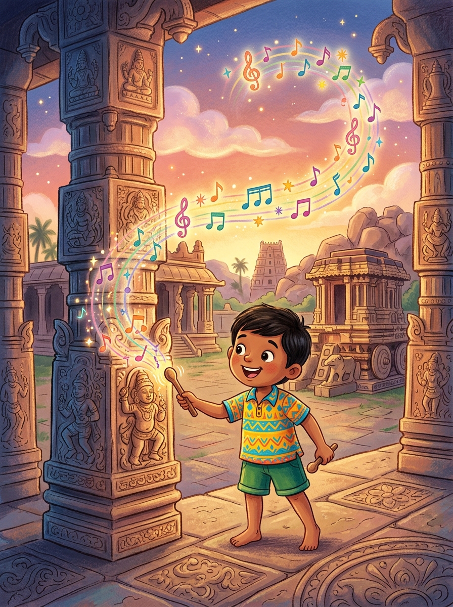 Pranav’s Hampi Singing Pillars