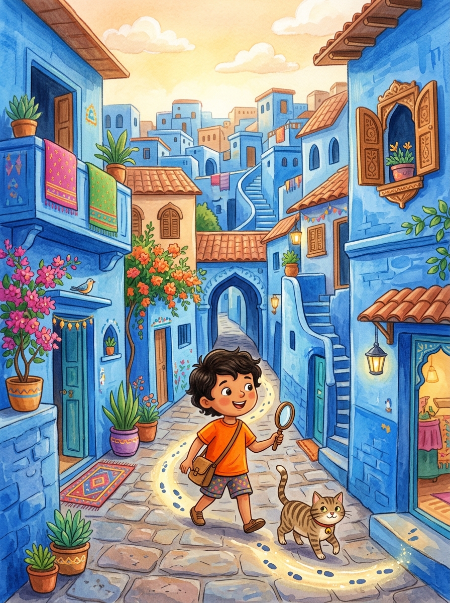 Aaryan’s Blue House Mystery