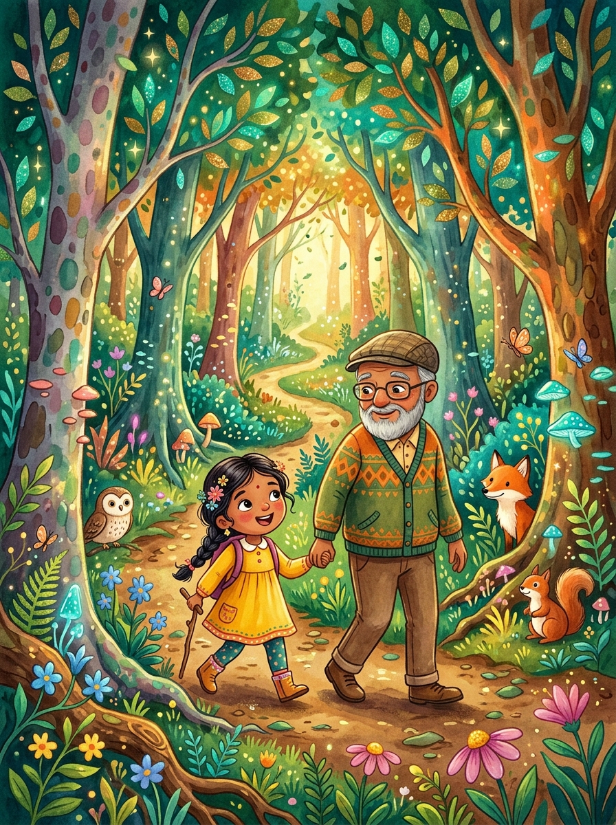 Moti’s Deep Woods Walk
