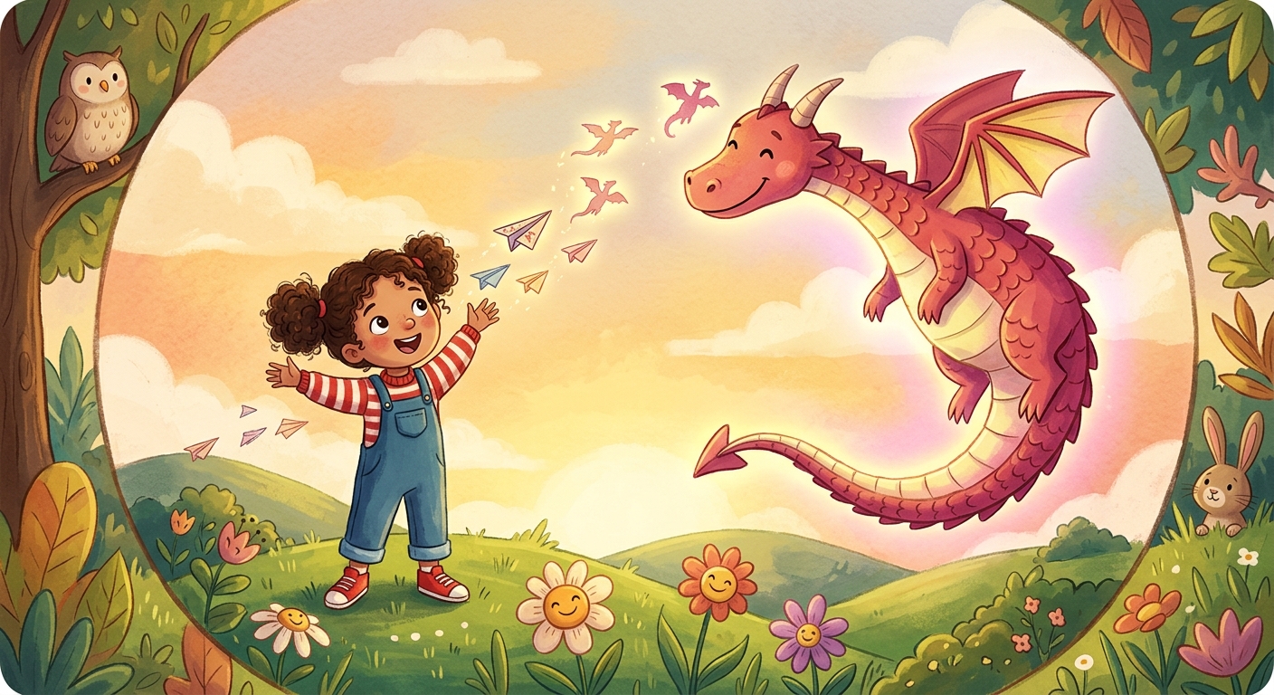 The Girl with the Origami Dragon