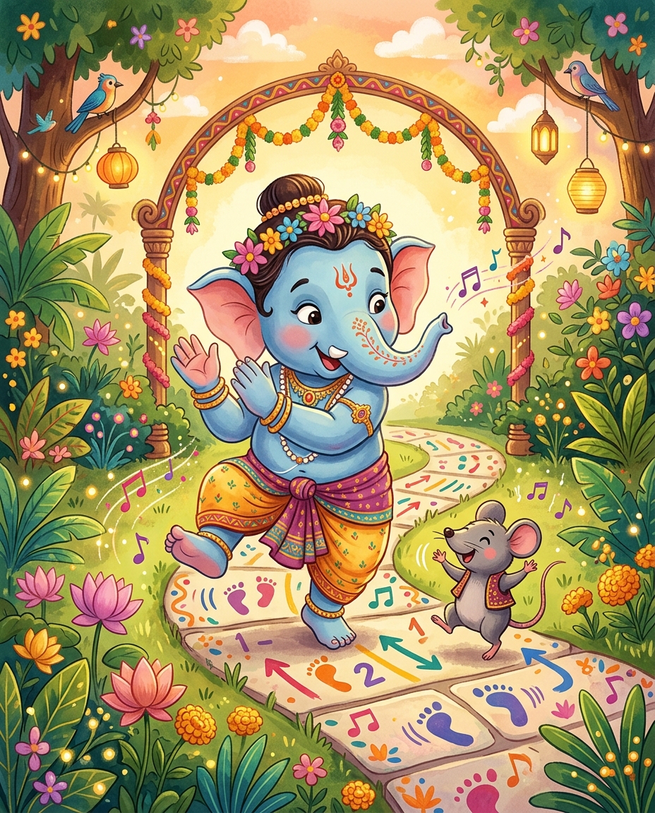 Ganesha’s One-Two Step