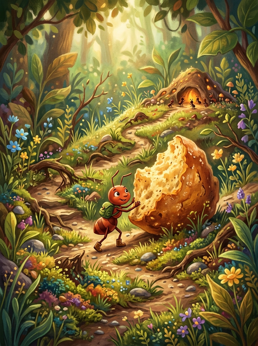 Antu and the Big Crumb