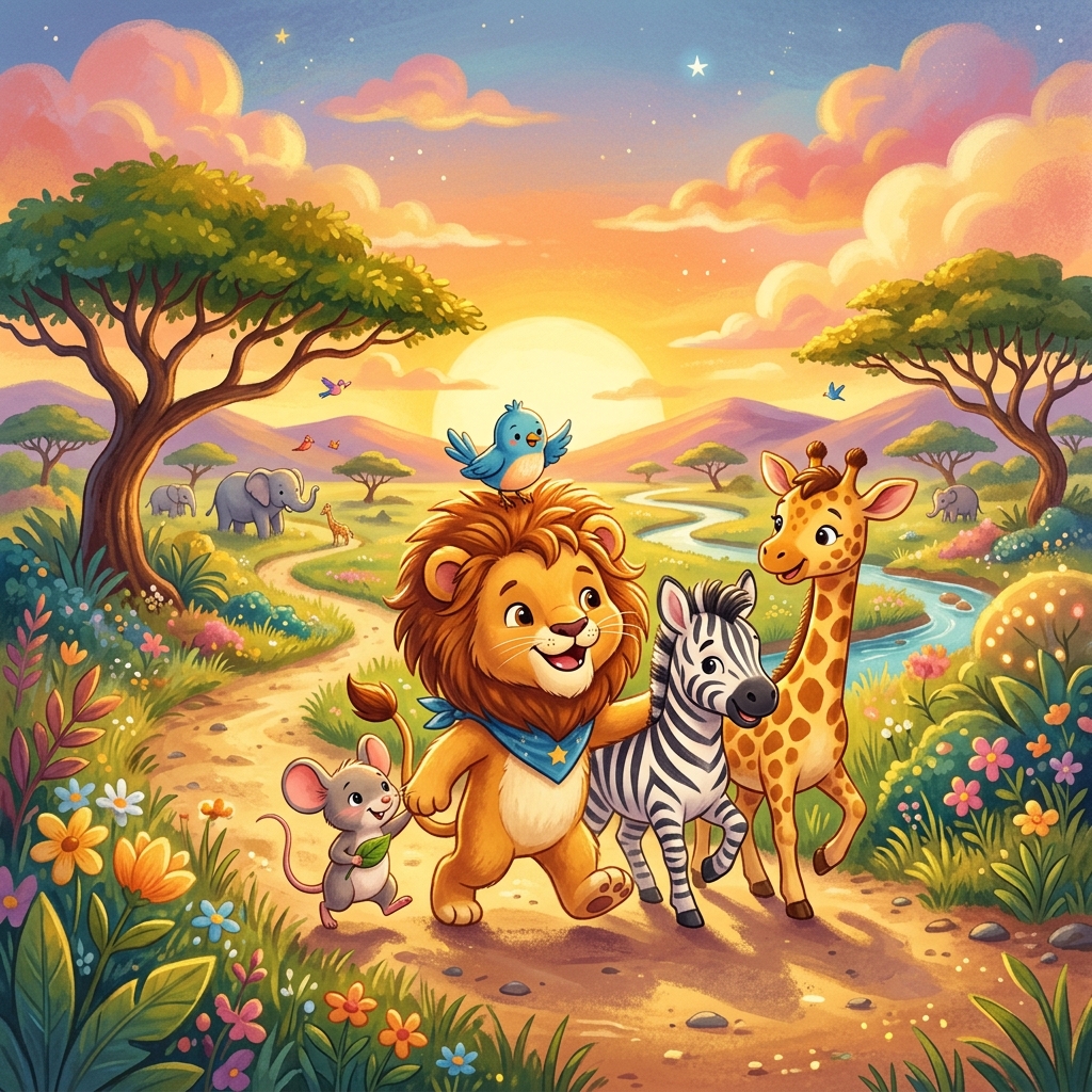 The Brave Little Lion