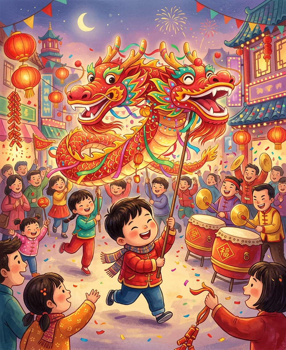 Li and the Red Silk Dragon