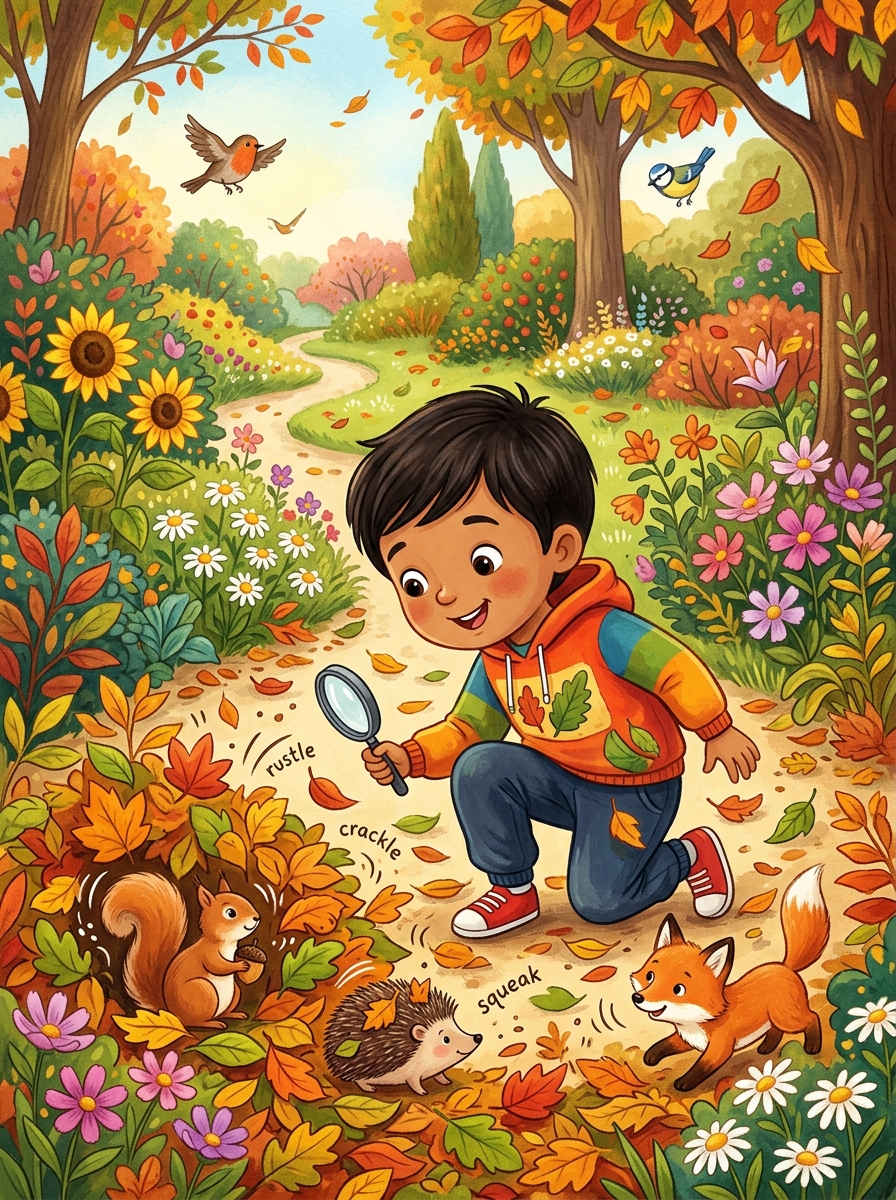 Vihan and the Rustling Leaves