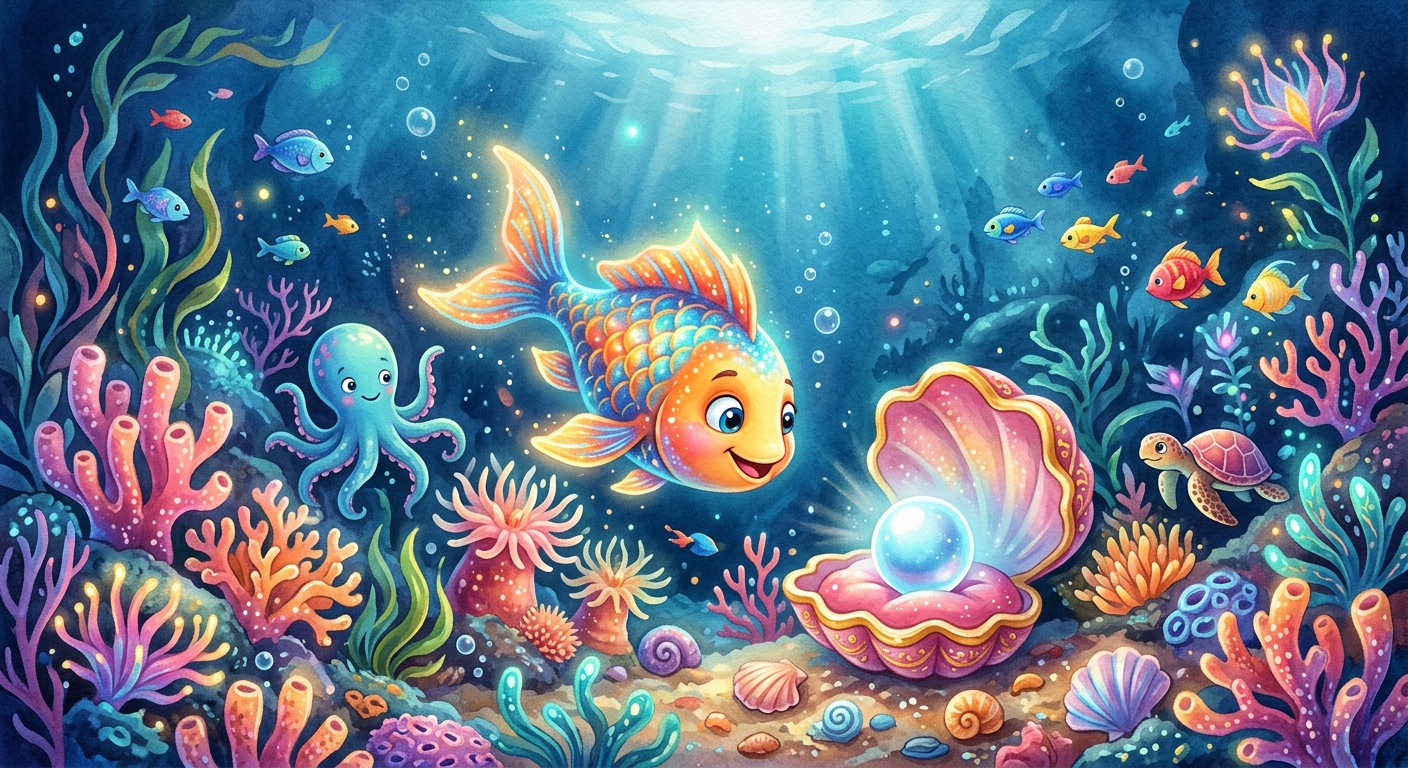 The Rainbow Fish’s Secret Cave