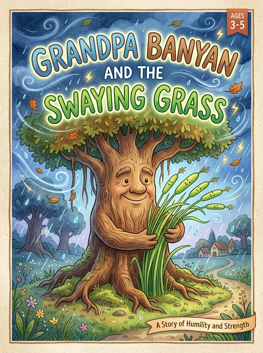 Grandpa Banyan and the Swaying Grass
