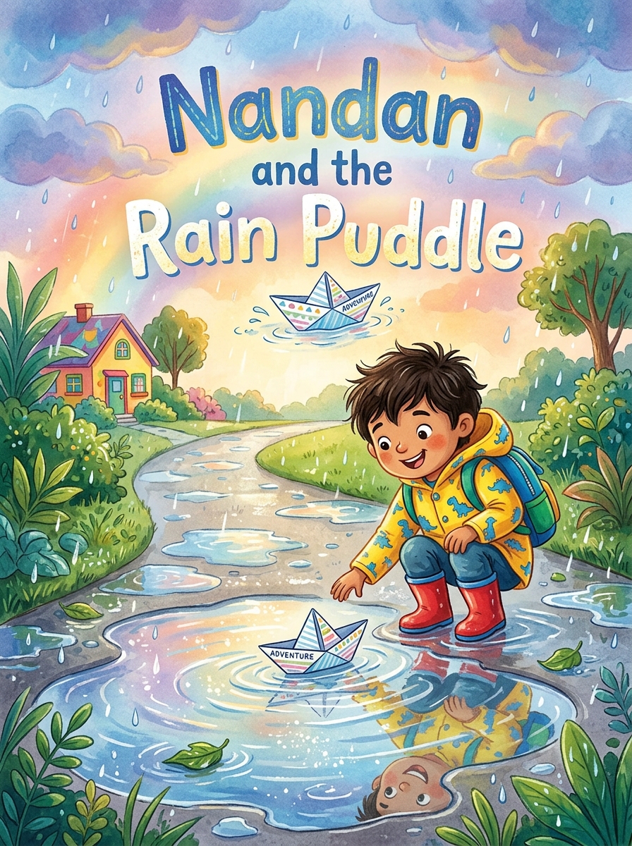 Nandan and the Rain Puddle