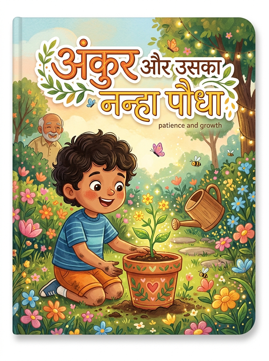 अंकुर और उसका नन्हा पौधा