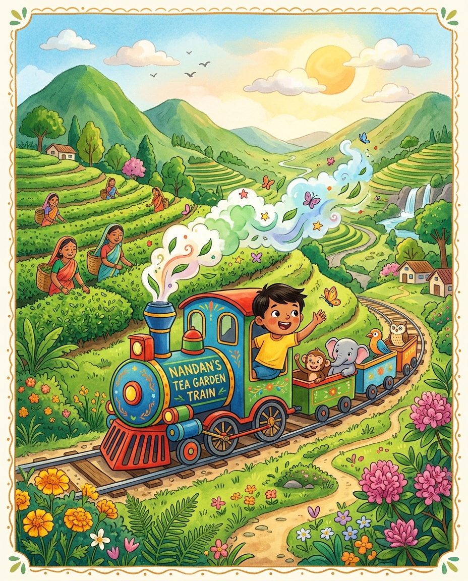 Nandan’s Tea Garden Train