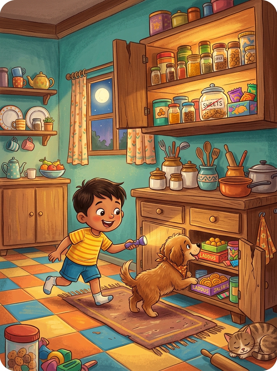 Golu and the Kitchen Heist