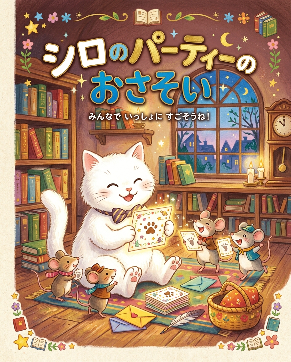 シロのパーティーのおさそい