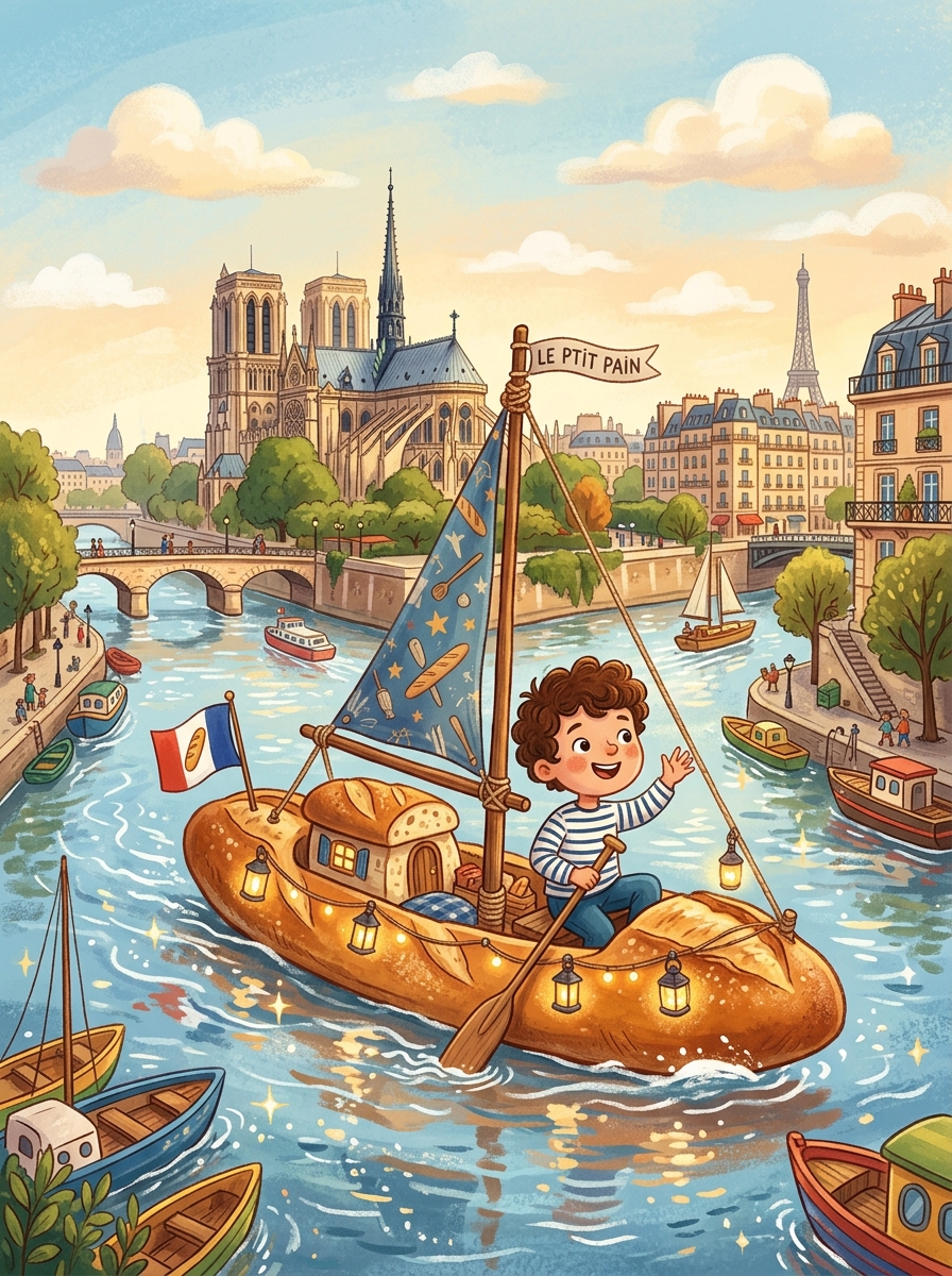 Pierre’s Baguette Boat Journey