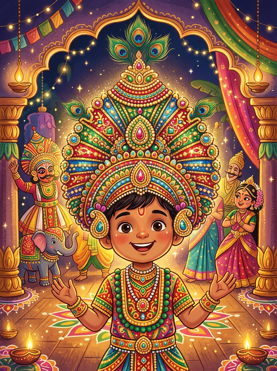 Vishwa’s Yakshagana Crown