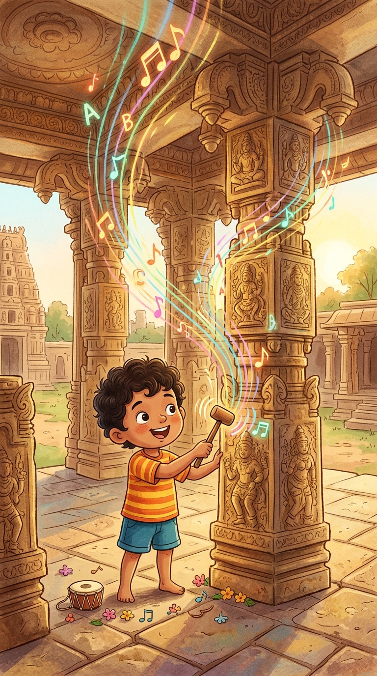 ಪ್ರಣವ್‌ನ ಹಂಪಿ ಹಾಡುವ ಕಂಬಗಳು