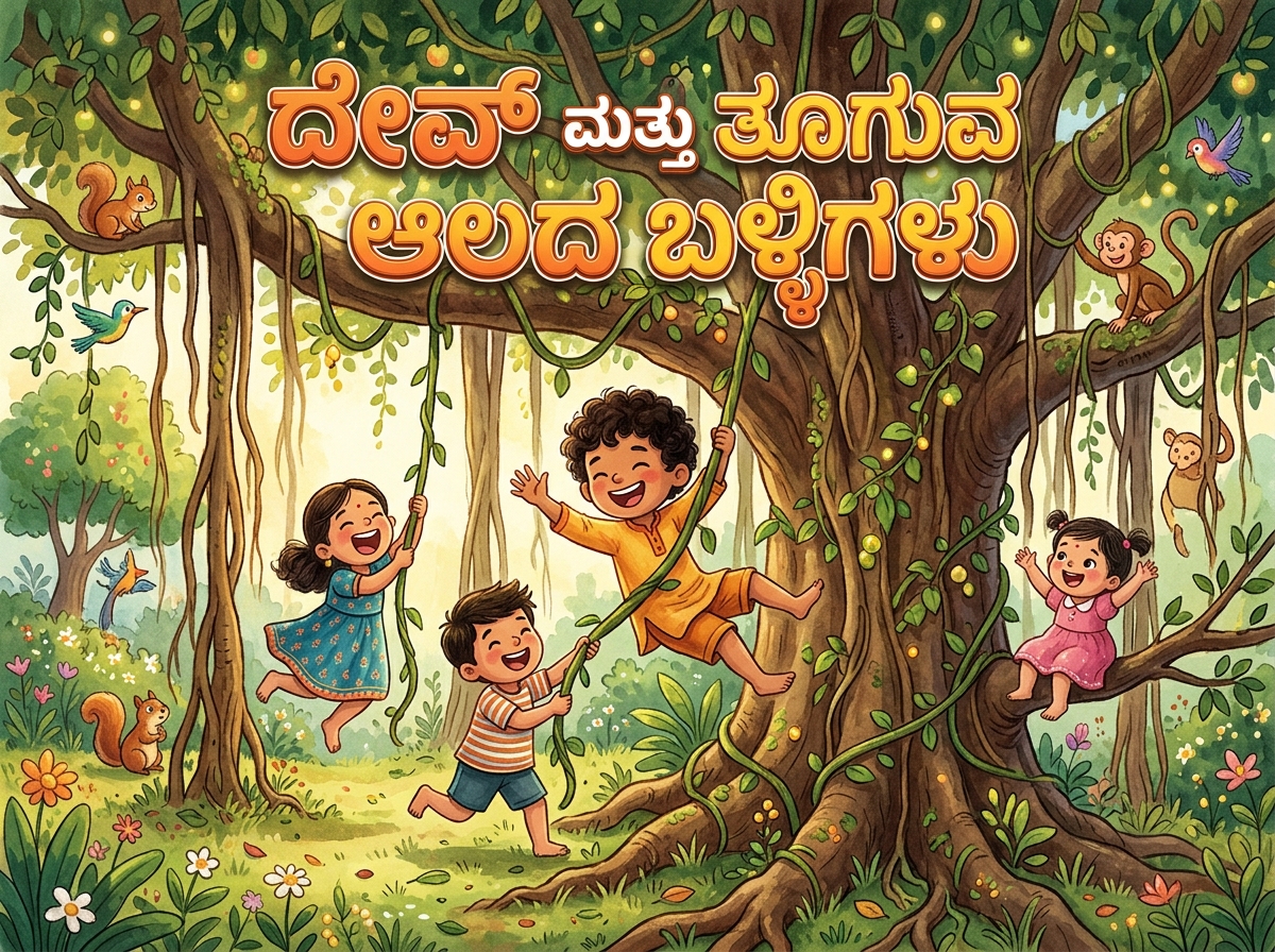 ದೇವ್ ಮತ್ತು ತೂಗುವ ಆಲದ ಬಳ್ಳಿಗಳು