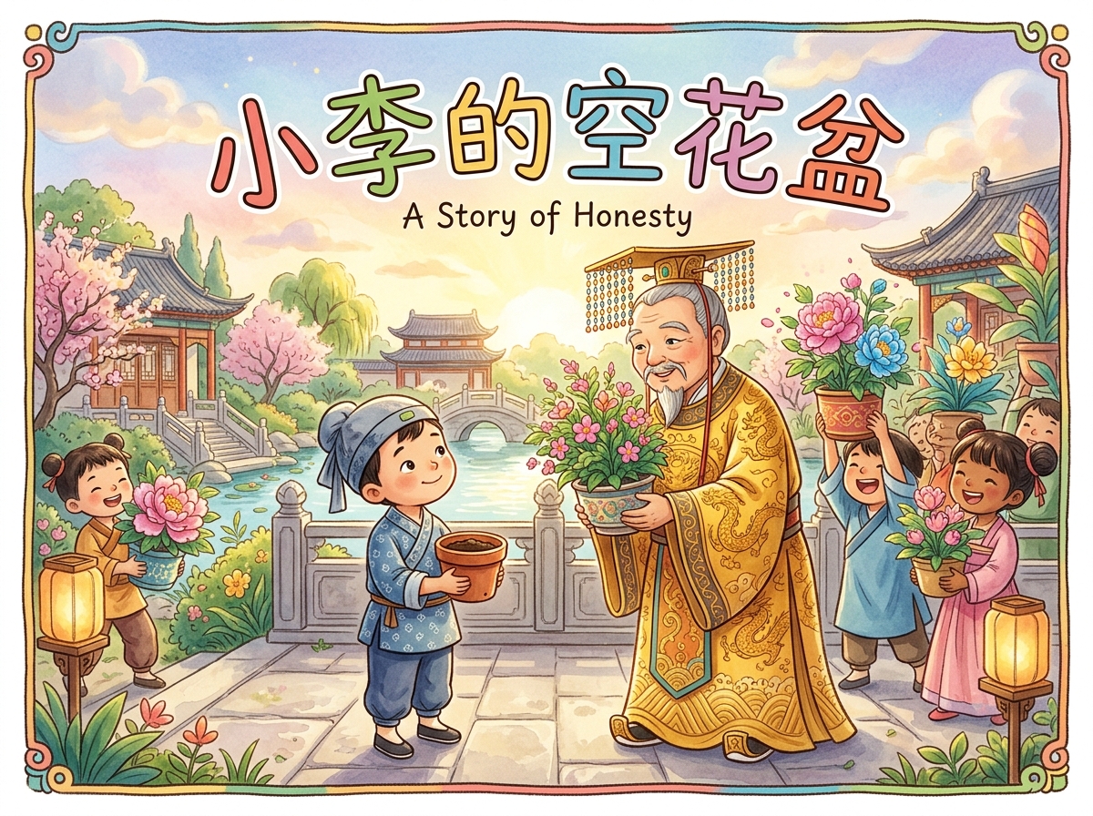 小李的空花盆 (Xiǎo Lǐ de Kōng Huāpén)