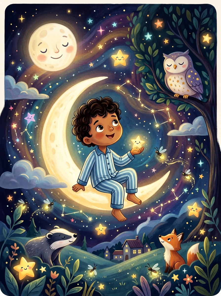 Mustafa's Calm Night Stars
