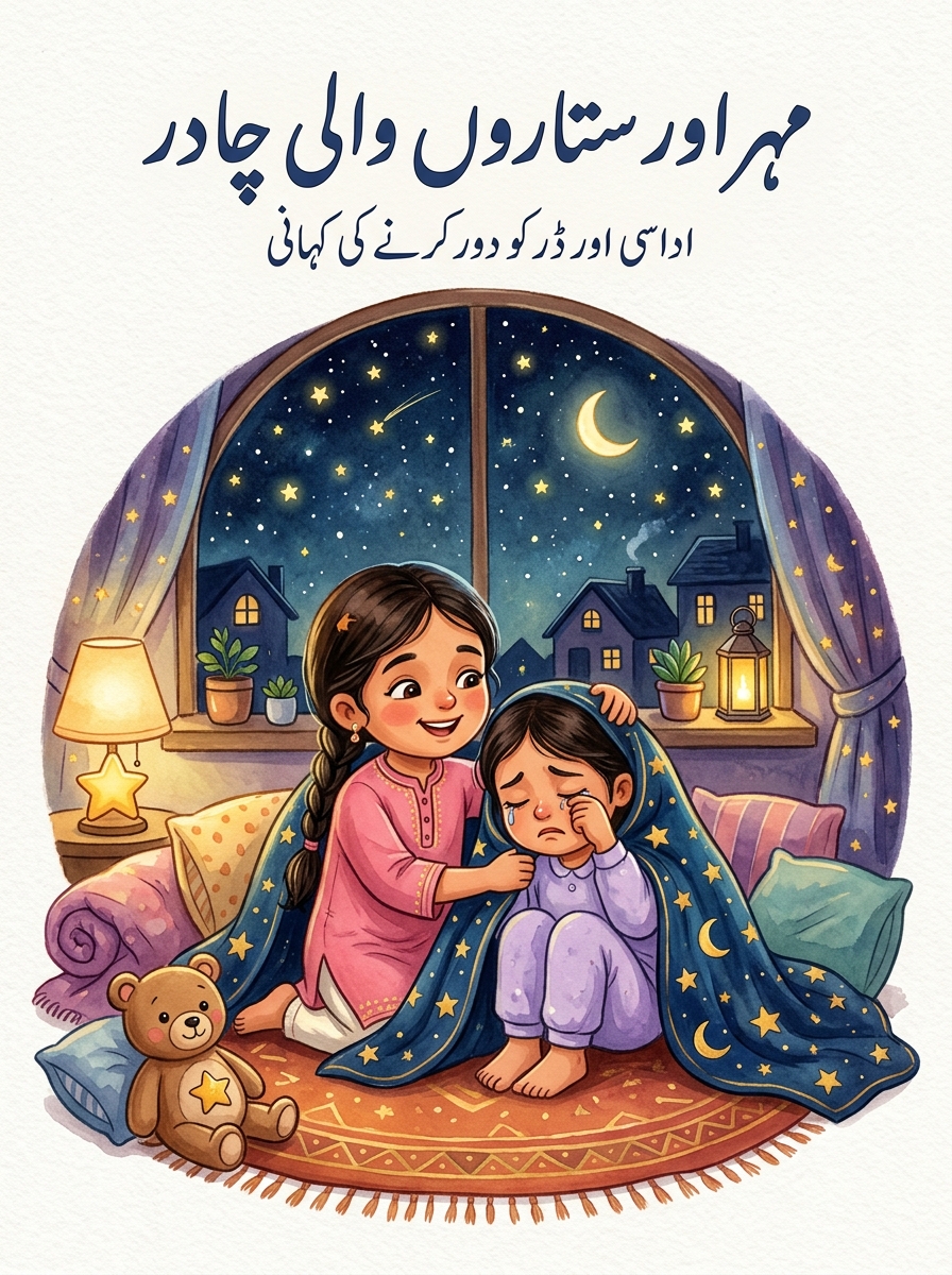 مہر اور ستاروں والی چادر