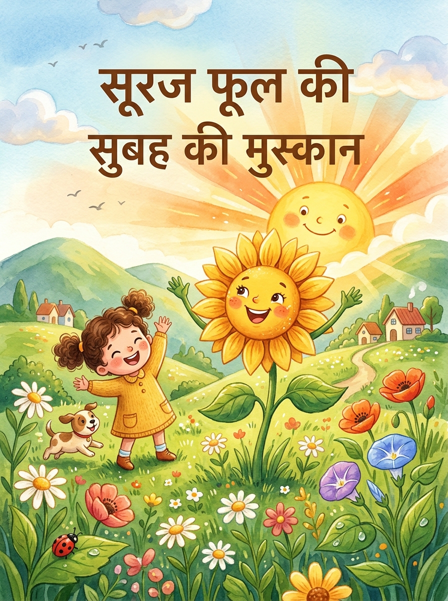 सूरज फूल की सुबह की मुस्कान