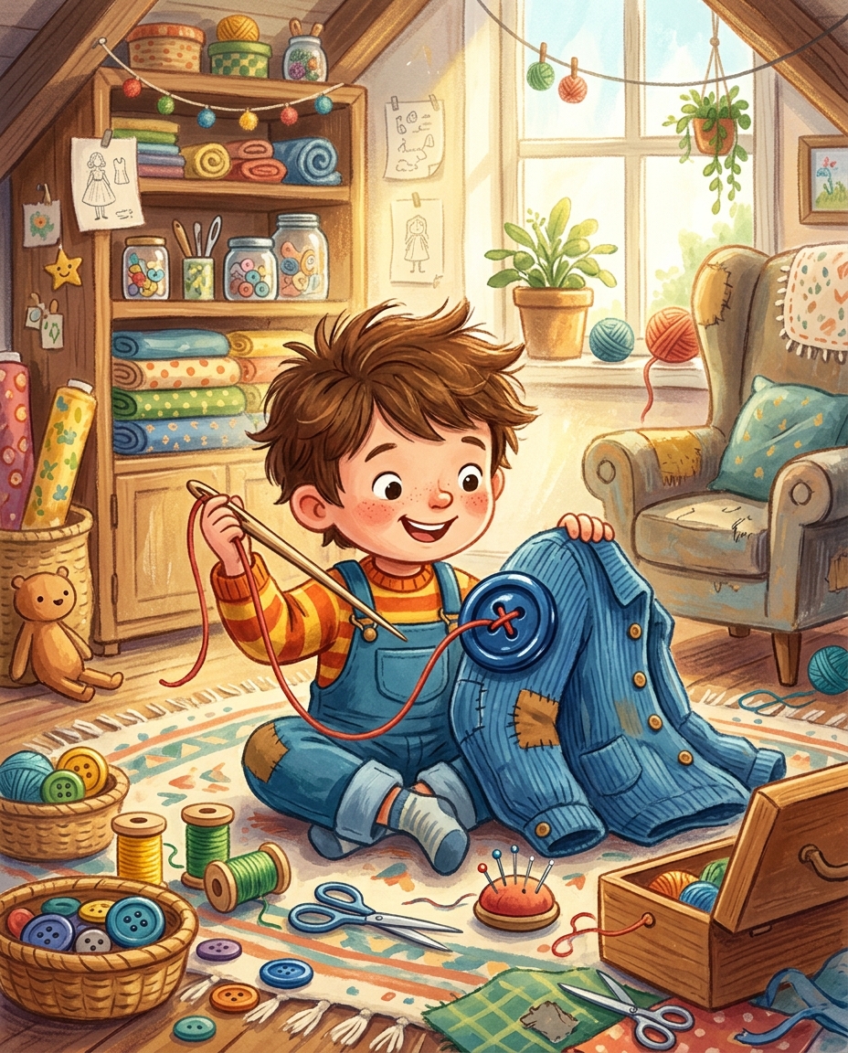 Toby’s Big Button Stitch