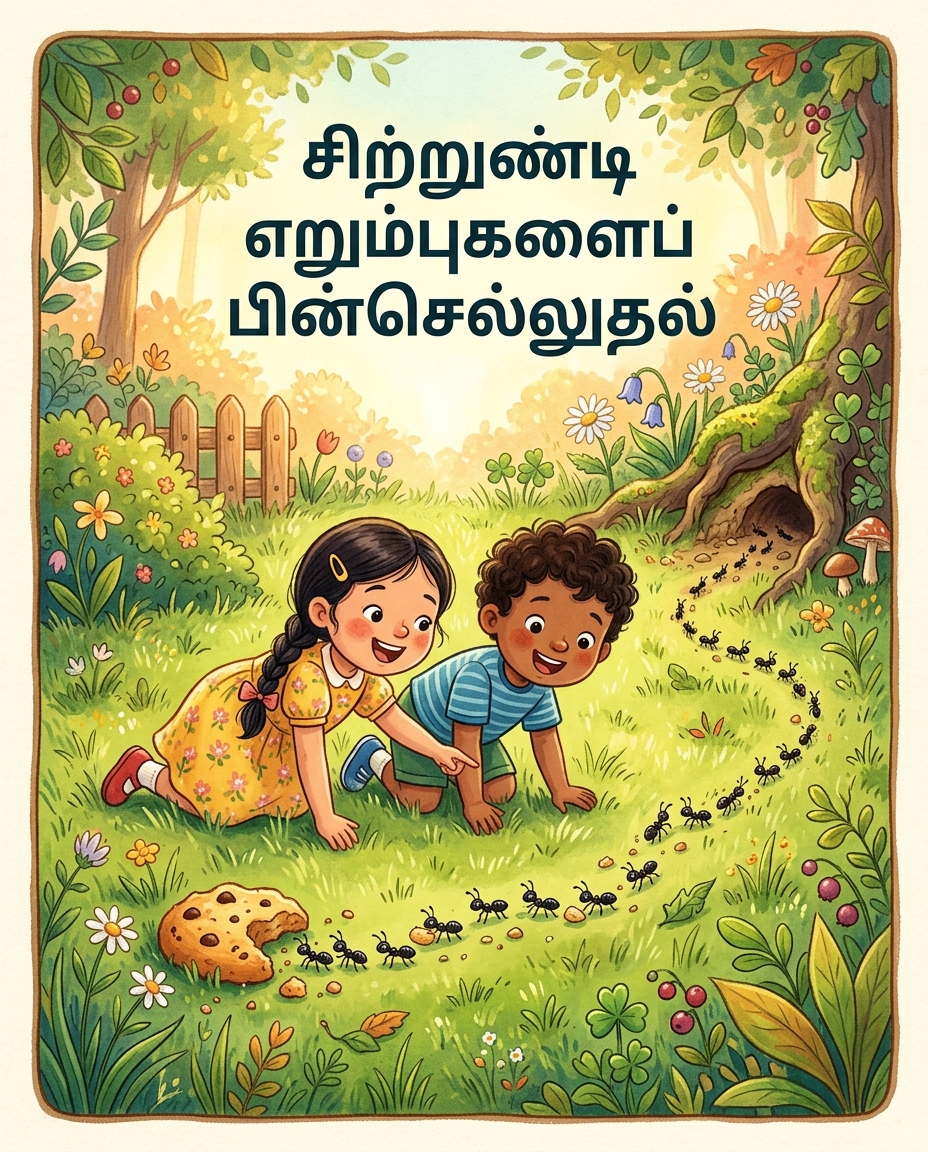 சிற்றுண்டி எறும்புகளைப் பின்செல்லுதல்