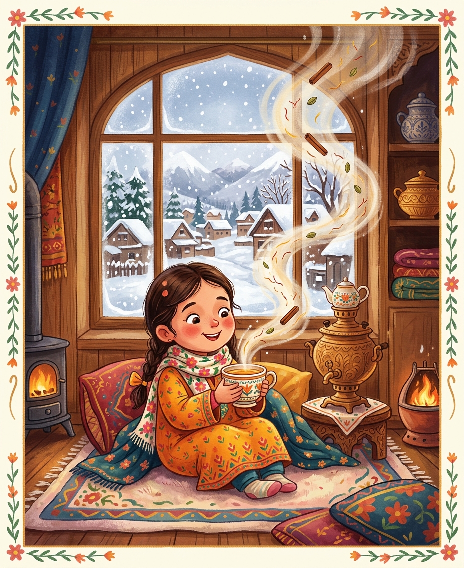 Zoya’s Warm Cup of Kahwa