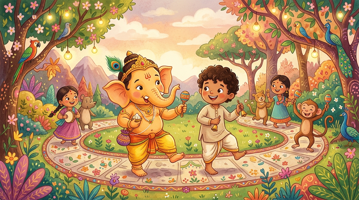 गणेशाची एक-दोन पावलं