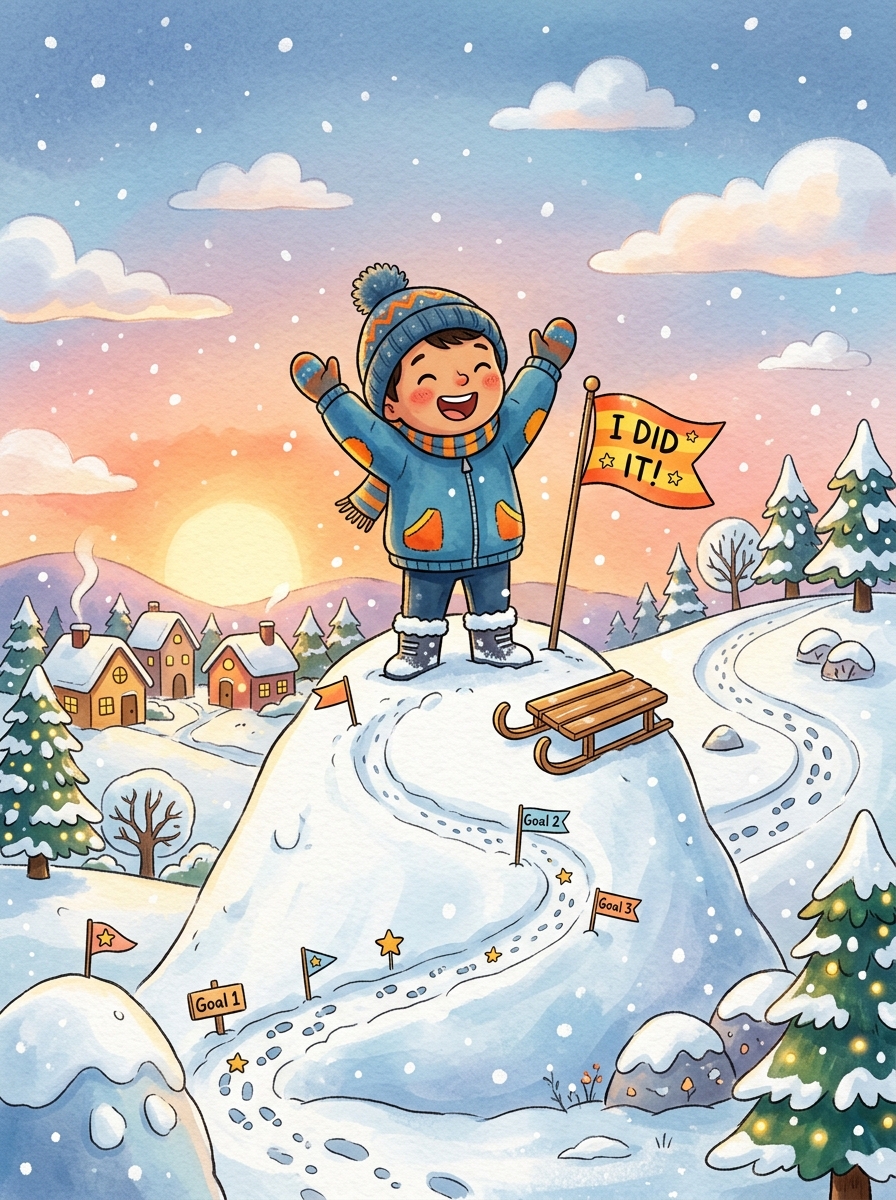 Ishan’s Snowy Peak Climb