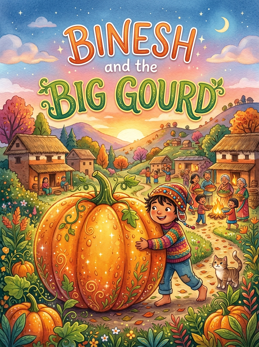 Binesh and the Big Gourd