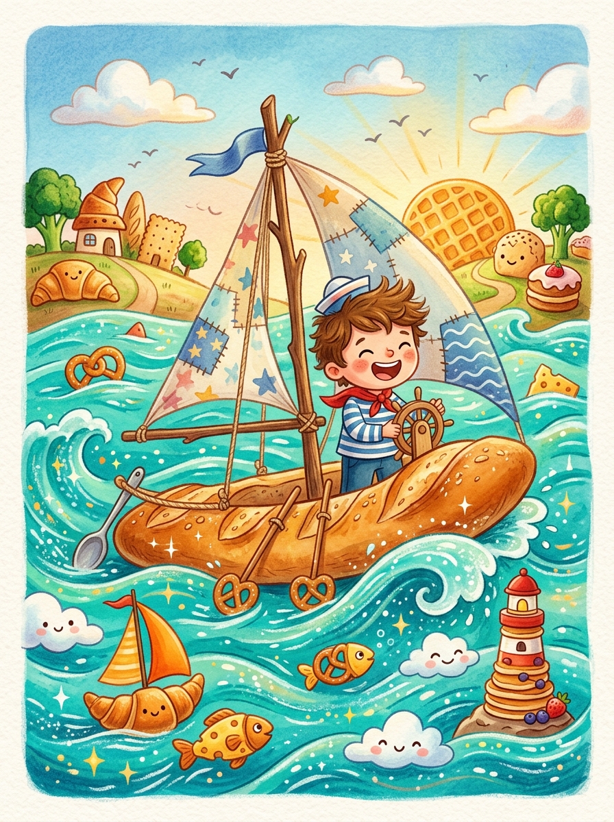 Le Bateau-Baguette de Pierre