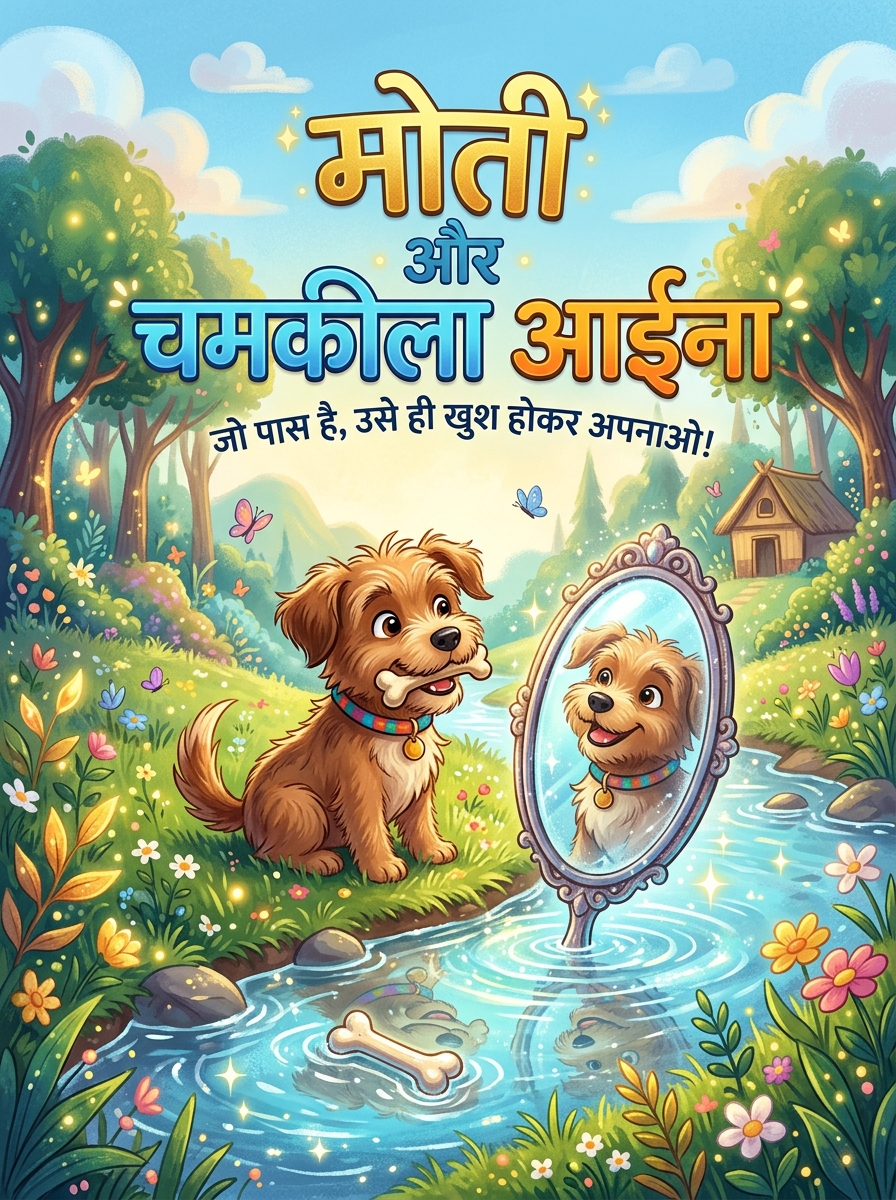 मोती और चमकीला आईना