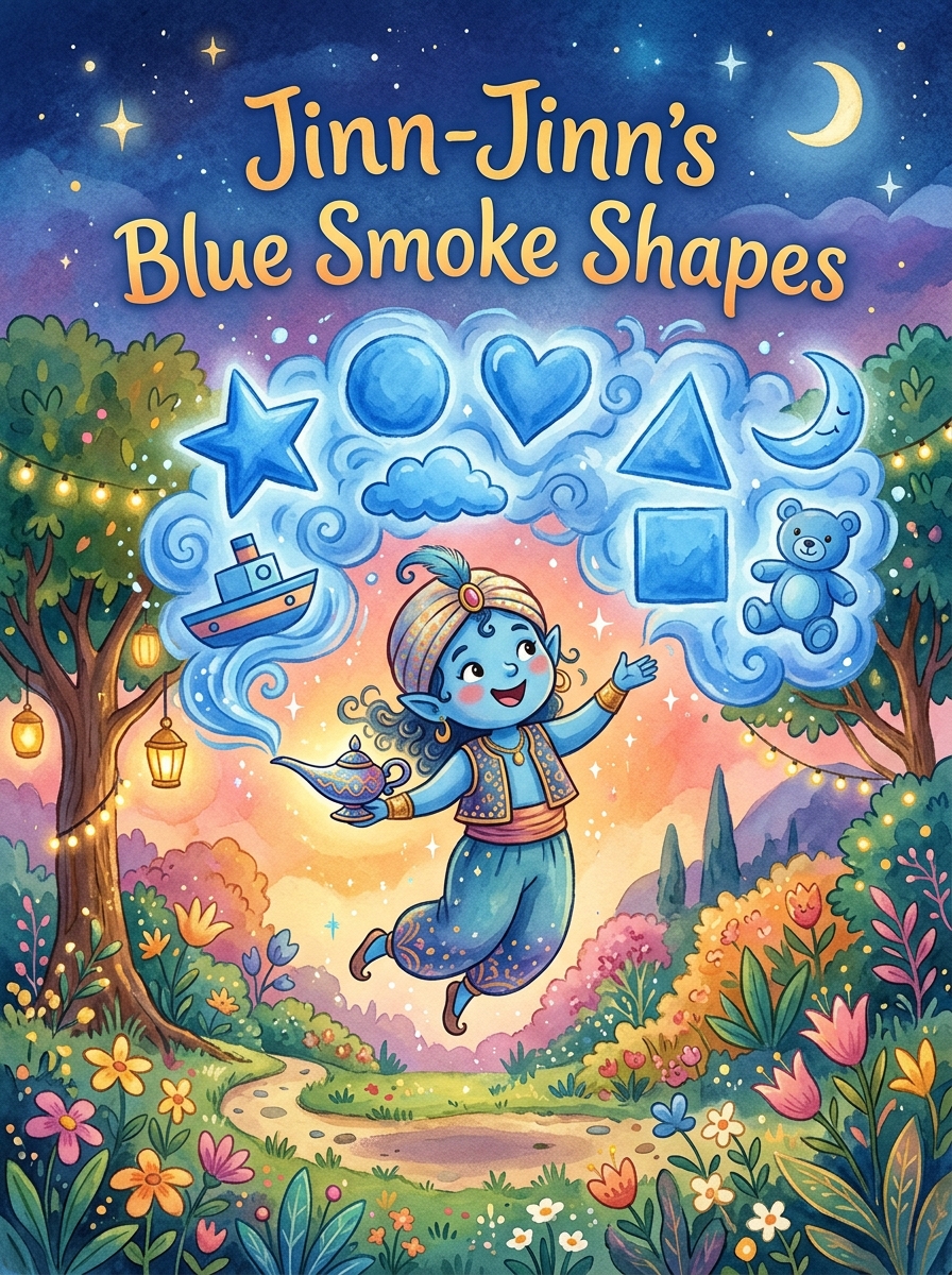 Jinn-Jinn’s Blue Smoke Shapes