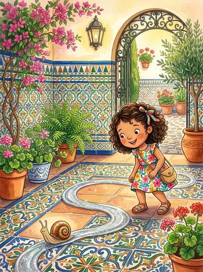"Lucia’s Seville Snail Trail" · Regional Stories storybook · in English (EN) · for ages 3-5 · by Admin & AI