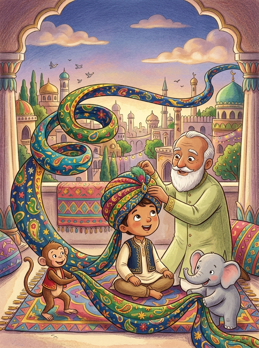 فیصل کی شاہی پگڑی کا سفر