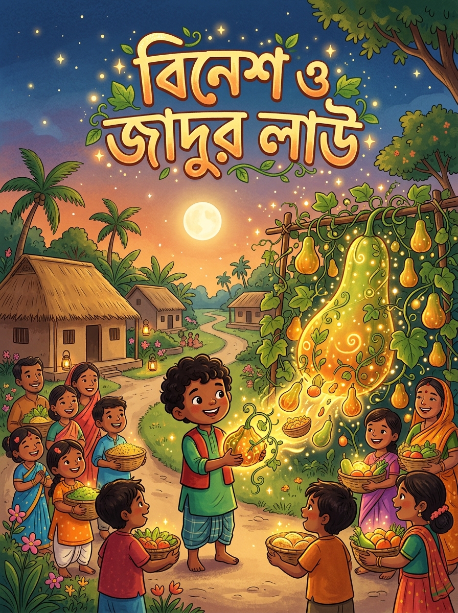 বিনেশ ও জাদুর লাউ