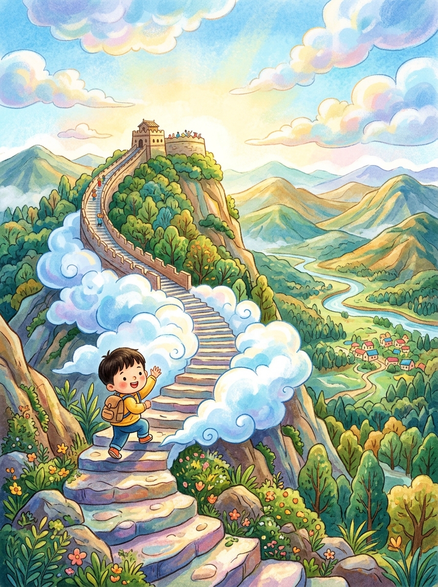 魏的大云朵台阶